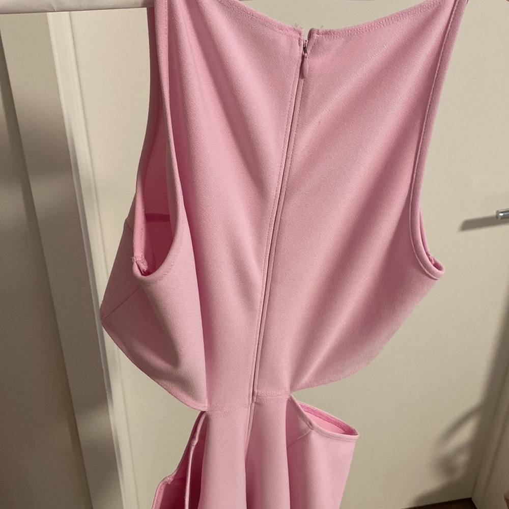 Boat Neck Dress with Side Cut Outs - Picture 3 of 4